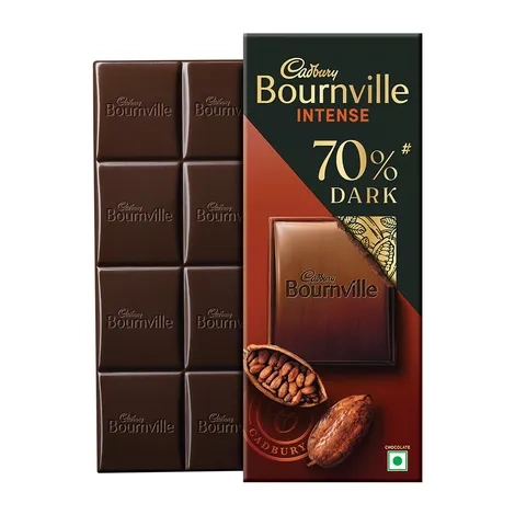 Cadbury Bournville Rich Cocoa 70% Dark Chocolate Bar Combo