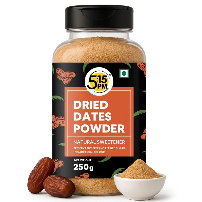 5:15PM Dried Dates Powder 250g (Kharik Powder) | Dates powder | No Added Sugar