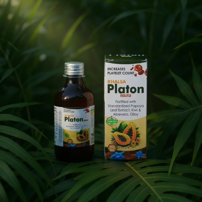 Khalsa Platon Syrup - Increase Platelet Count