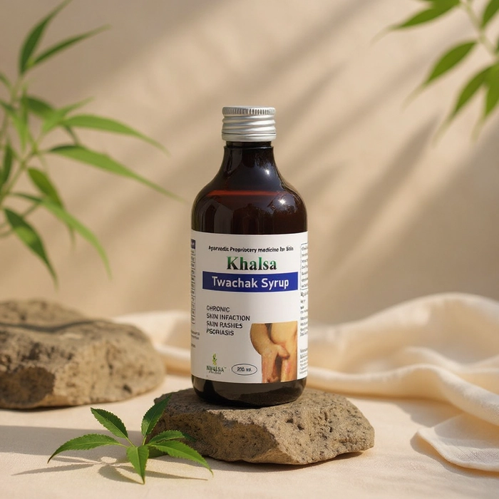 Khalsa Twachak Syrup - Ayurvedic Medicine for Skin (200ml)